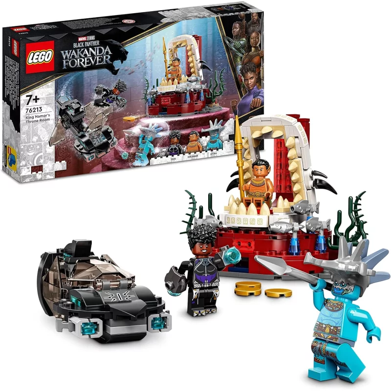 Image : LEGO 76213 Marvel Super Heroes - La salle du trone du roi Namor