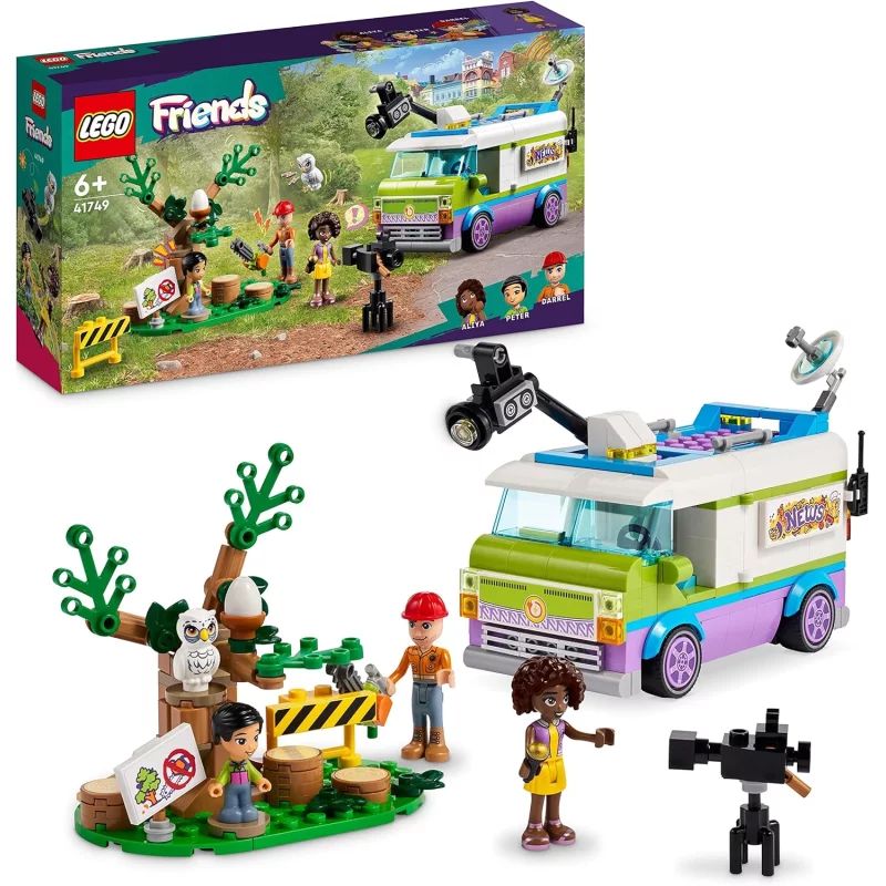 Image : LEGO 41749 Friends - Le camion de reportage