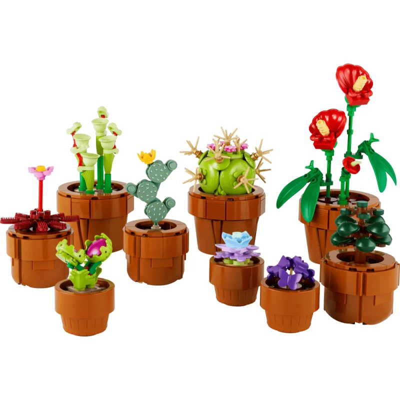 Image : LEGO 10329 Icons Les Plantes Miniatures
