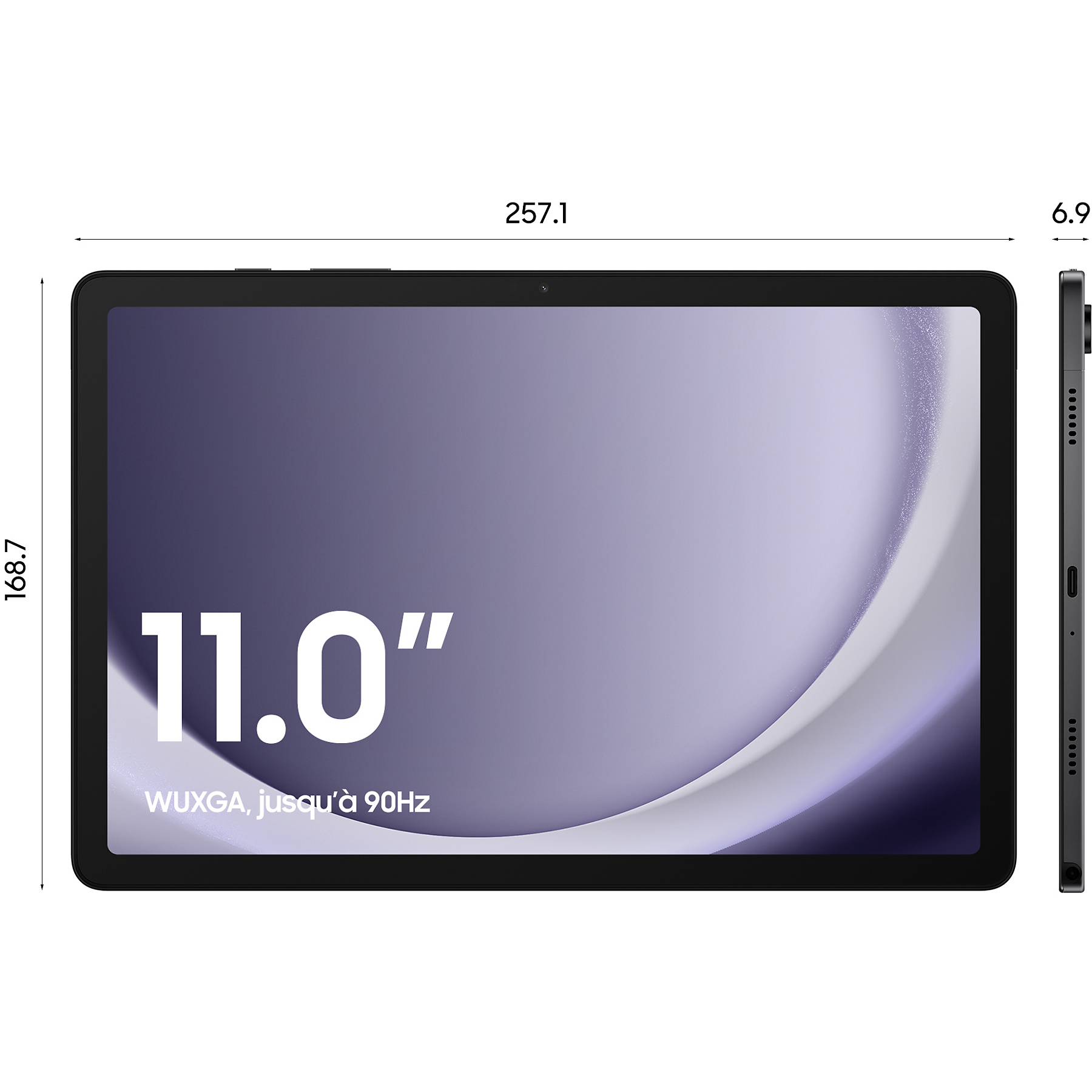 Image : SAMSUNG Galaxy TAB A9+ 64Go Wifi Gris Anthracite