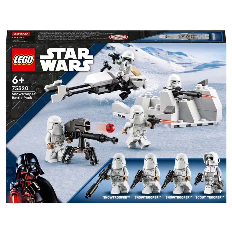 Image : LEGO 75320 Star Wars Pack de combat Snowtrooper