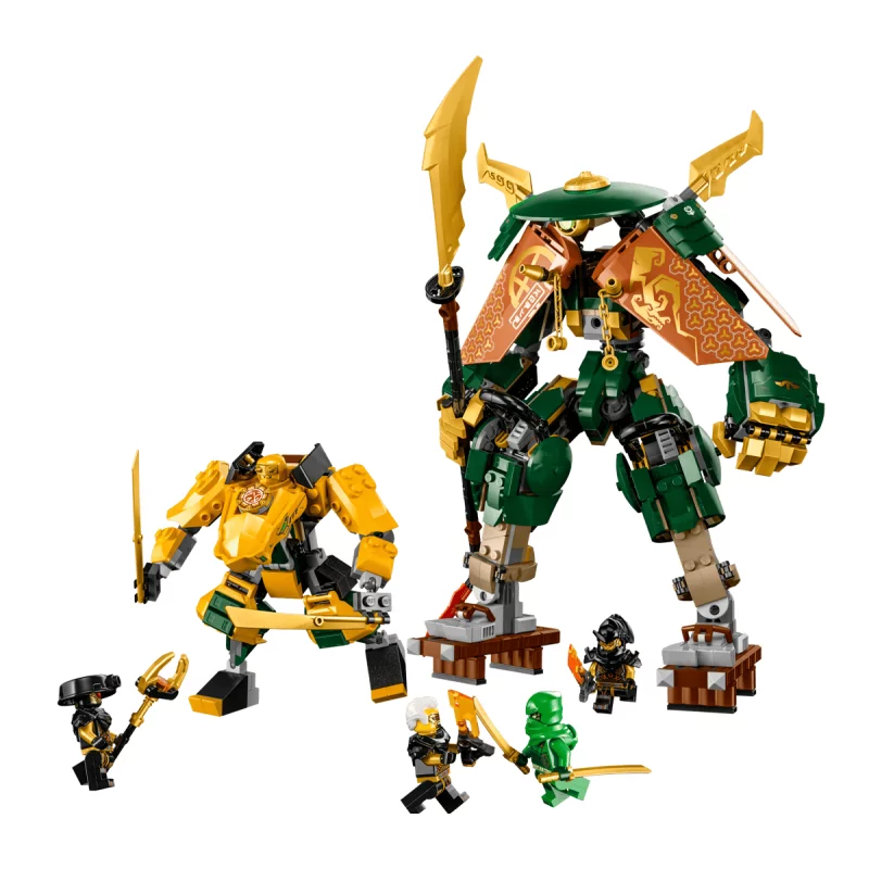 Image : LEGO 71794 Ninjago L'equipe de robots des ninjas Lloyd et Arin