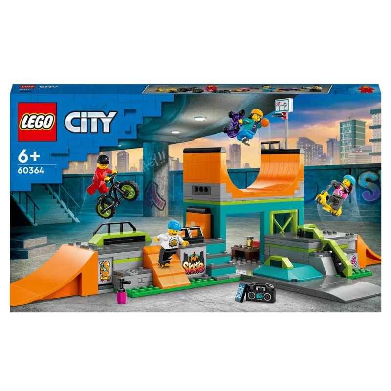 Image : LEGO City 60364 Le skatepark urbain