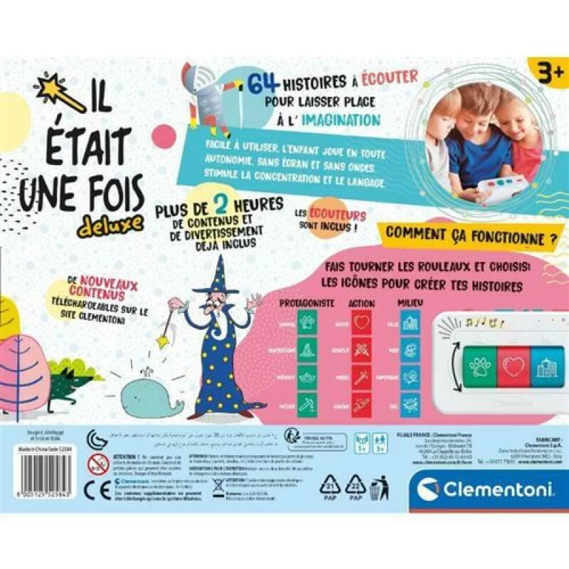Image : CLEMENTONI Il etait Une Fois-Mon conteur d'histoires