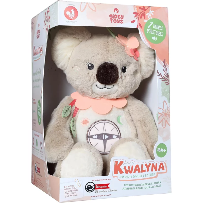 Image : Kwalyna mon koala conteur d'histoires Gipsy Toys
