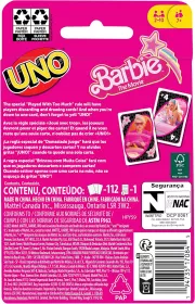 Image : Mattel Uno Barbie