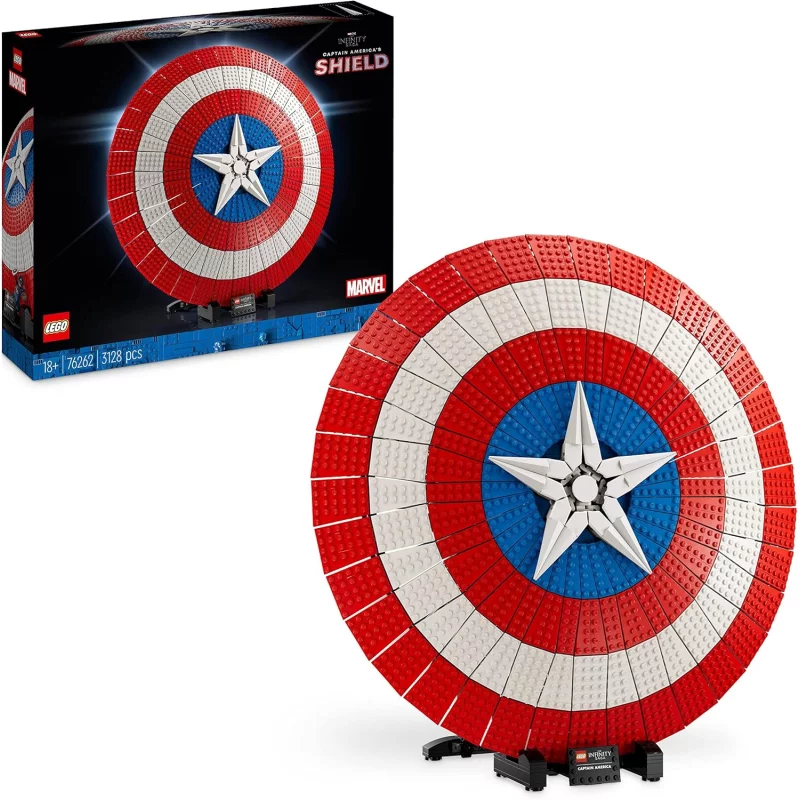 Image : LEGO Marvel 76262 Le bouclier de Captain America