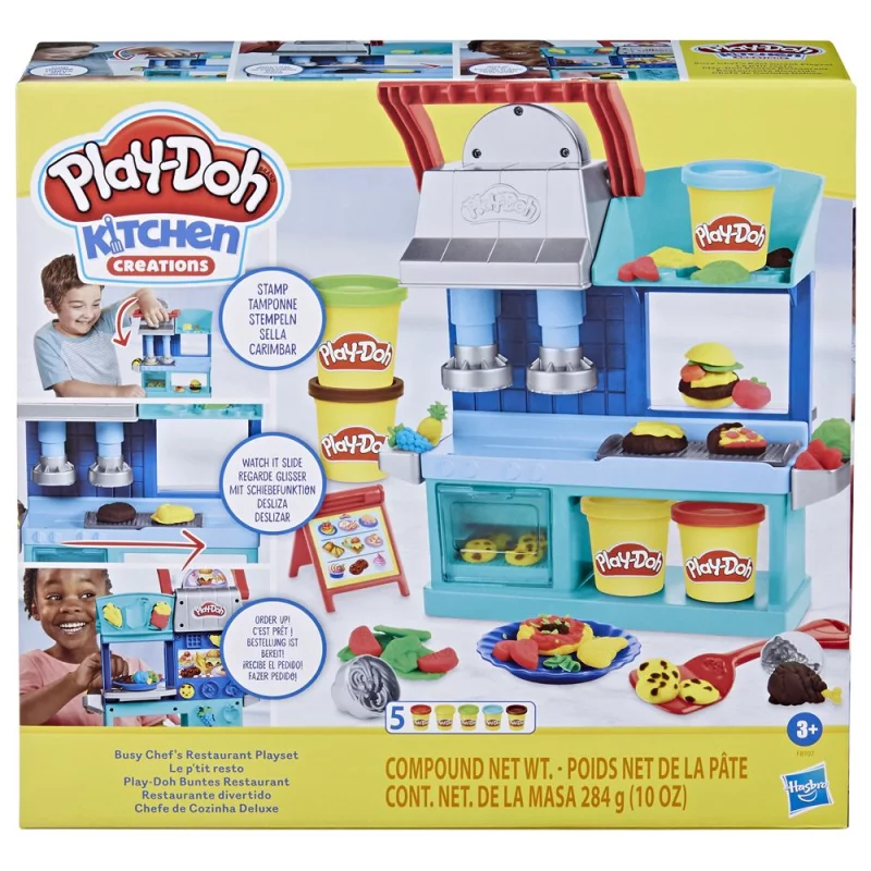 Image : Play-Doh Kitchen Creations  Le p'tit resto