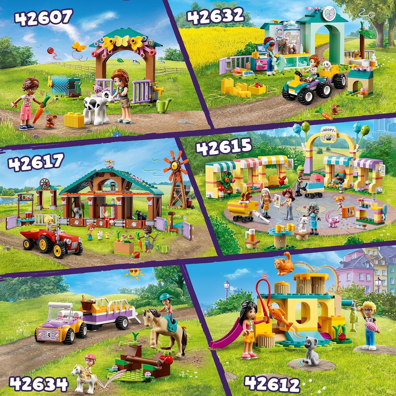 LEGO 42632 Friends La clinique veterinaire des animaux de la ferme ...