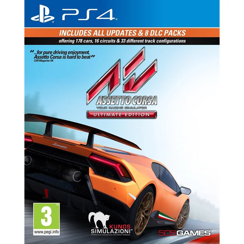 Image : Assetto Corsa Ultimate Edition PS4