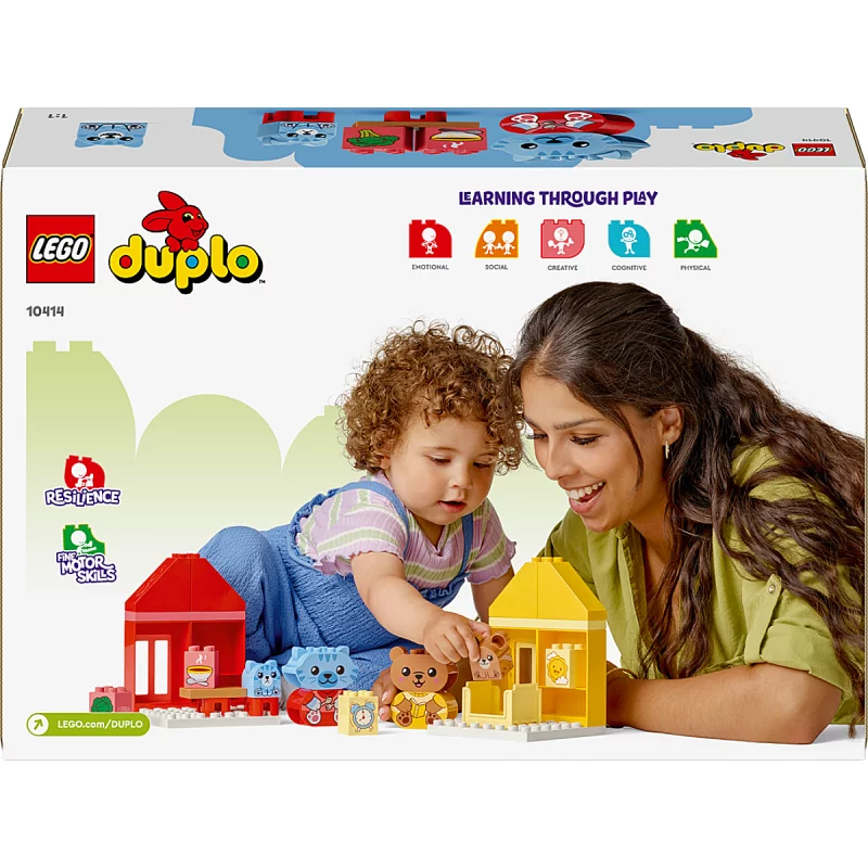 Image : LEGO 10414 DUPLO Mes rituels quotidiens - Le repas et le coucher