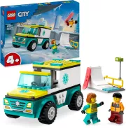 LEGO 60403 City L'ambulance de secours et le snowboardeur