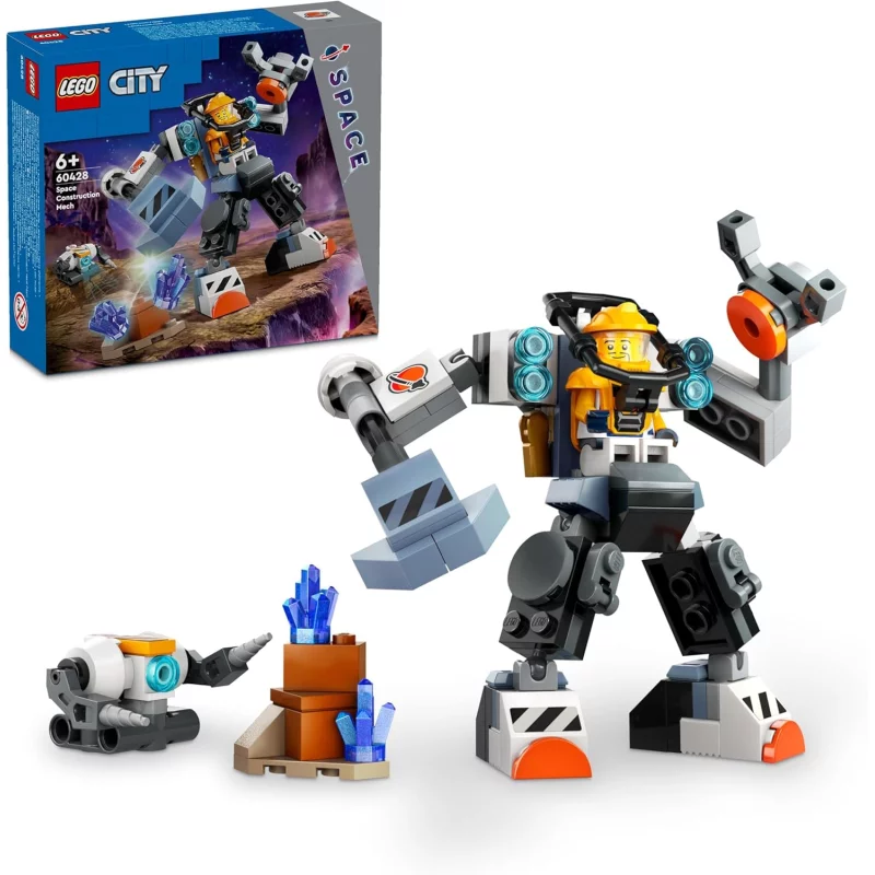 Image : LEGO City 60428 Le robot de chantier de l'espace