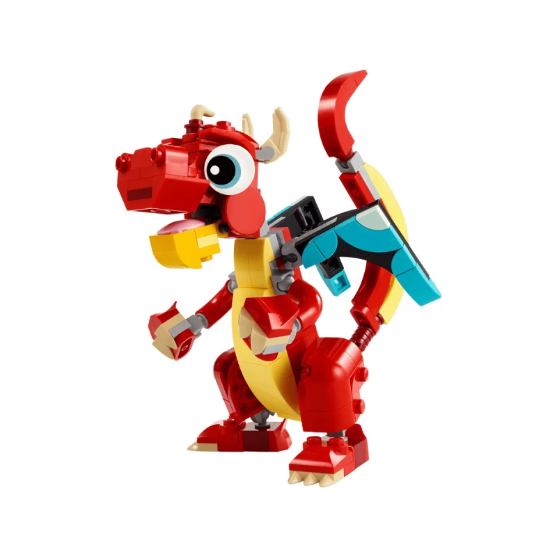 Image : LEGO 31145 Le dragon rouge Creator 3-en-1