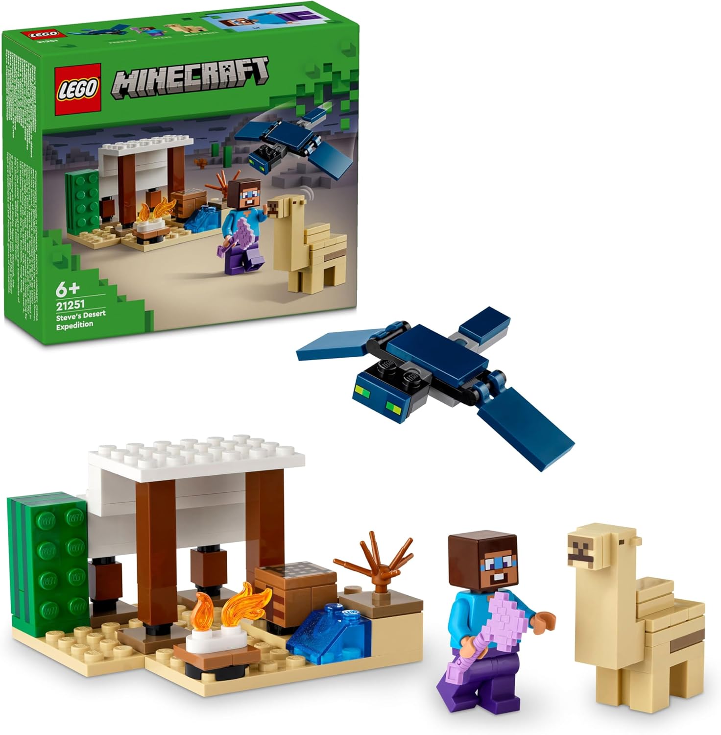 Image : LEGO 21251 Minecraft L'expedition de Steve dans le desert