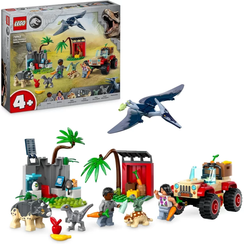 Image : LEGO 76963 Jurassic World Le centre de sauvetage des bebes dinosaures