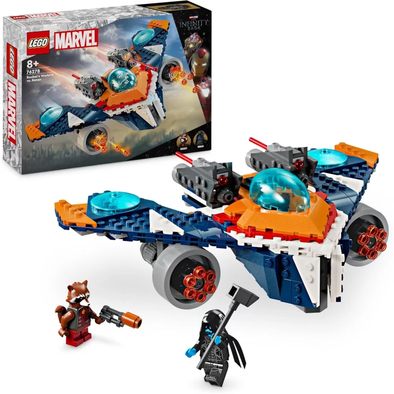 Image : LEGO 76278 Marvel Le vaisseau spatial de Rocket contre Ronan