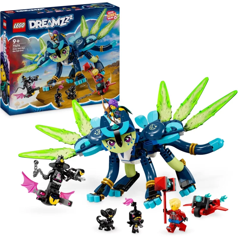 Image : LEGO 71476 DREAMZzz Zoey et Zian  le chat-hibou