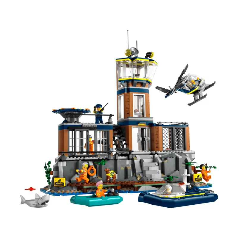 Image : LEGO 60419 City La prison de la police en haute mer