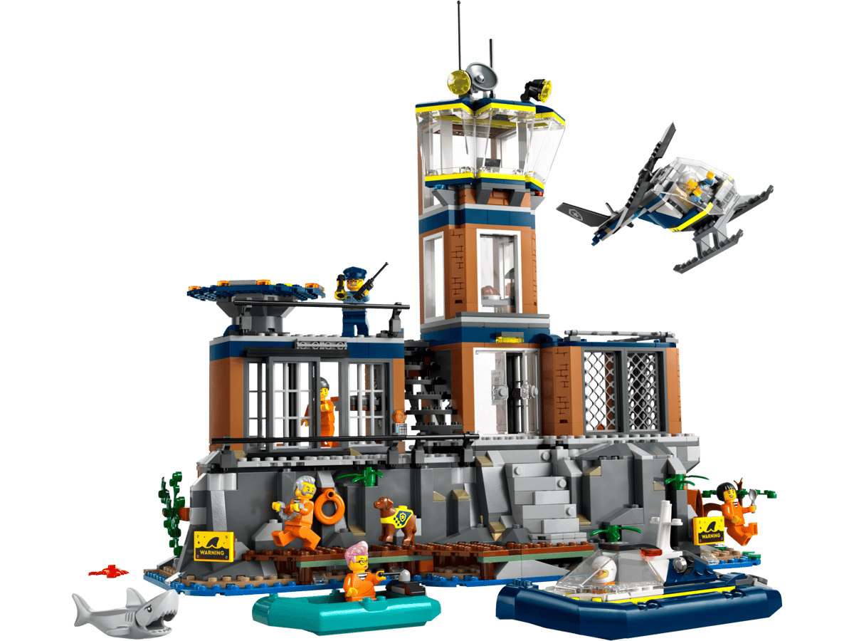 Image : LEGO 60419 City La prison de la police en haute mer