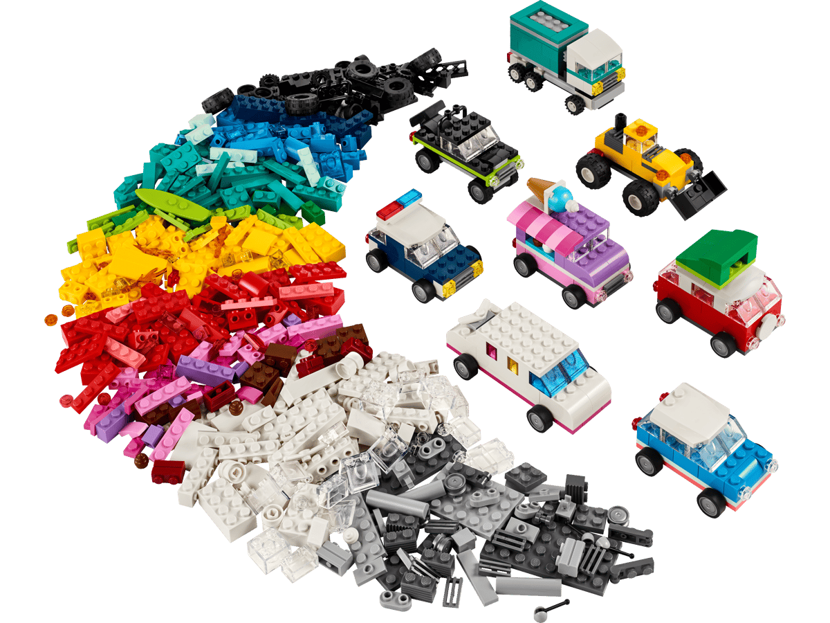 Image : LEGO 1036 Les vehicules creatifs Classic