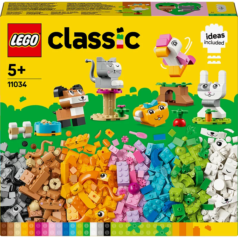 Image : LEGO 11034 Classic Les animaux de compagnie creatifs