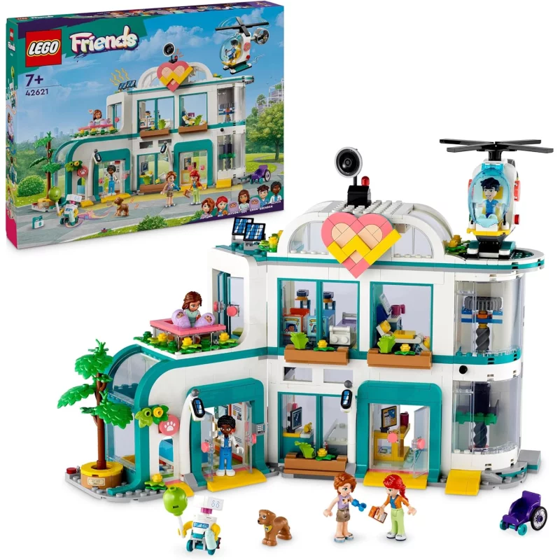 Image : LEGO 42621 L'hopital de Heartlake City Friends