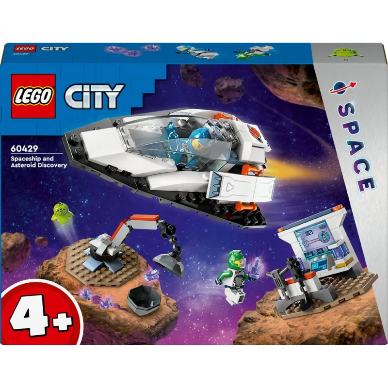 Image : LEGO 60429 City Le vaisseau et la decouverte de l'asteroide