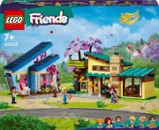 LEGO 42620 Friends Les maisons familiales d'Olly et de Paisley