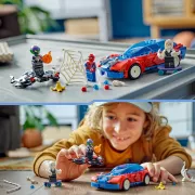 Image : LEGO 76279 Marvel La voiture de course de Spider-Man contre le Bouffon Vert venomise