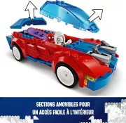 Image : LEGO 76279 Marvel La voiture de course de Spider-Man contre le Bouffon Vert venomise