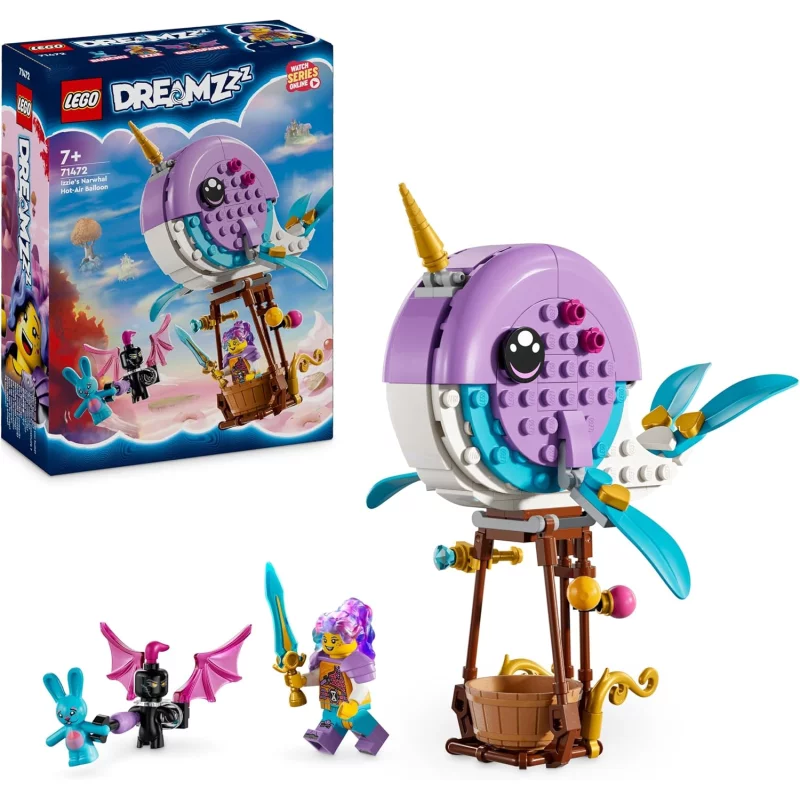 Image : LEGO 71472 DREAMZzz  La montgolfiere narval d'Izzie