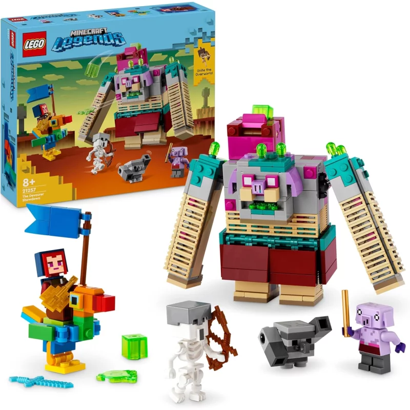 Image : LEGO 21257 Minecraft  L'attaque du Devoreur