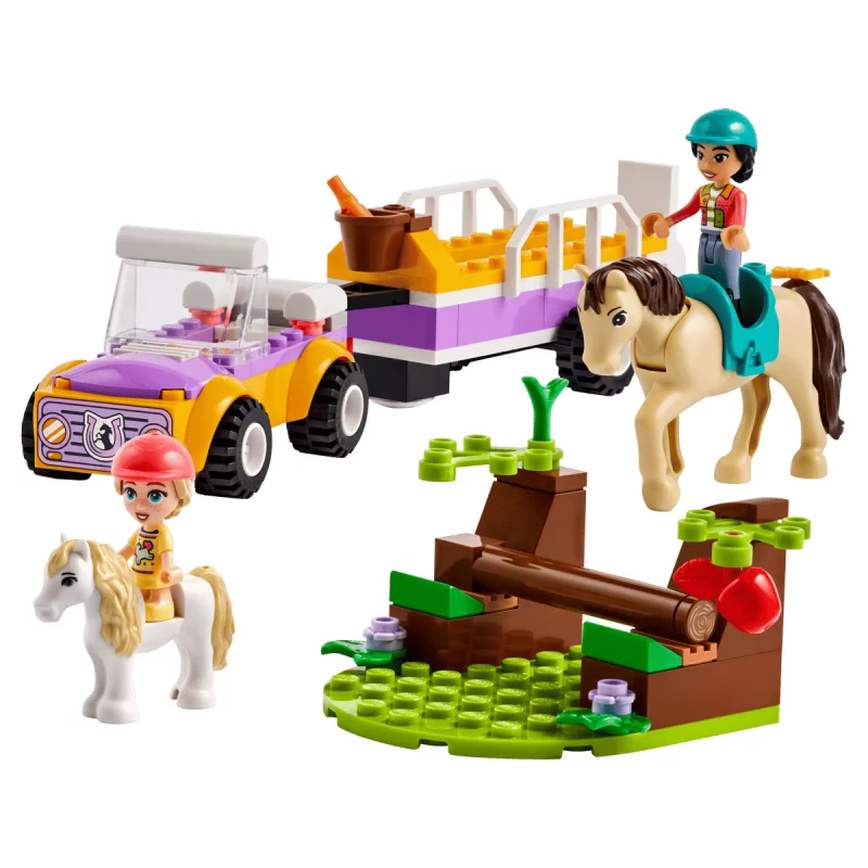Image : LEGO 42634 Friends La remorque du cheval et du poney