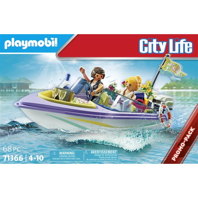 Image : Playmobil 71366 Maries et bateau City Life