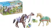 Playmobil 71356 3 chevaux Morgan Quarter Horse & Shagya Horses of Waterfall