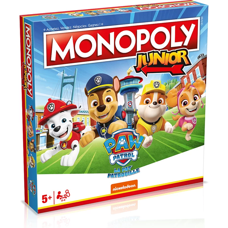 Image : Monopoly Junior La Pat’Patrouille