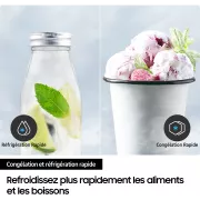 Image : SAMSUNG RB38C600DSA Refrigerateur combine