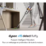 Image : Dyson V15 Detect Fluffy Aspirateur