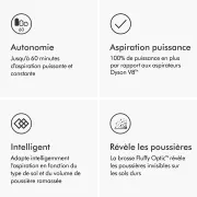 Image : Dyson V15 Detect Fluffy Aspirateur