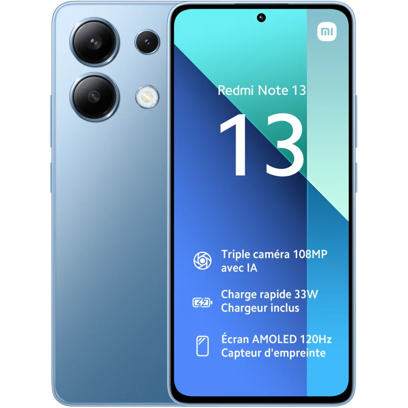 Image : Xiaomi Redmi Note 13 256Go Bleu