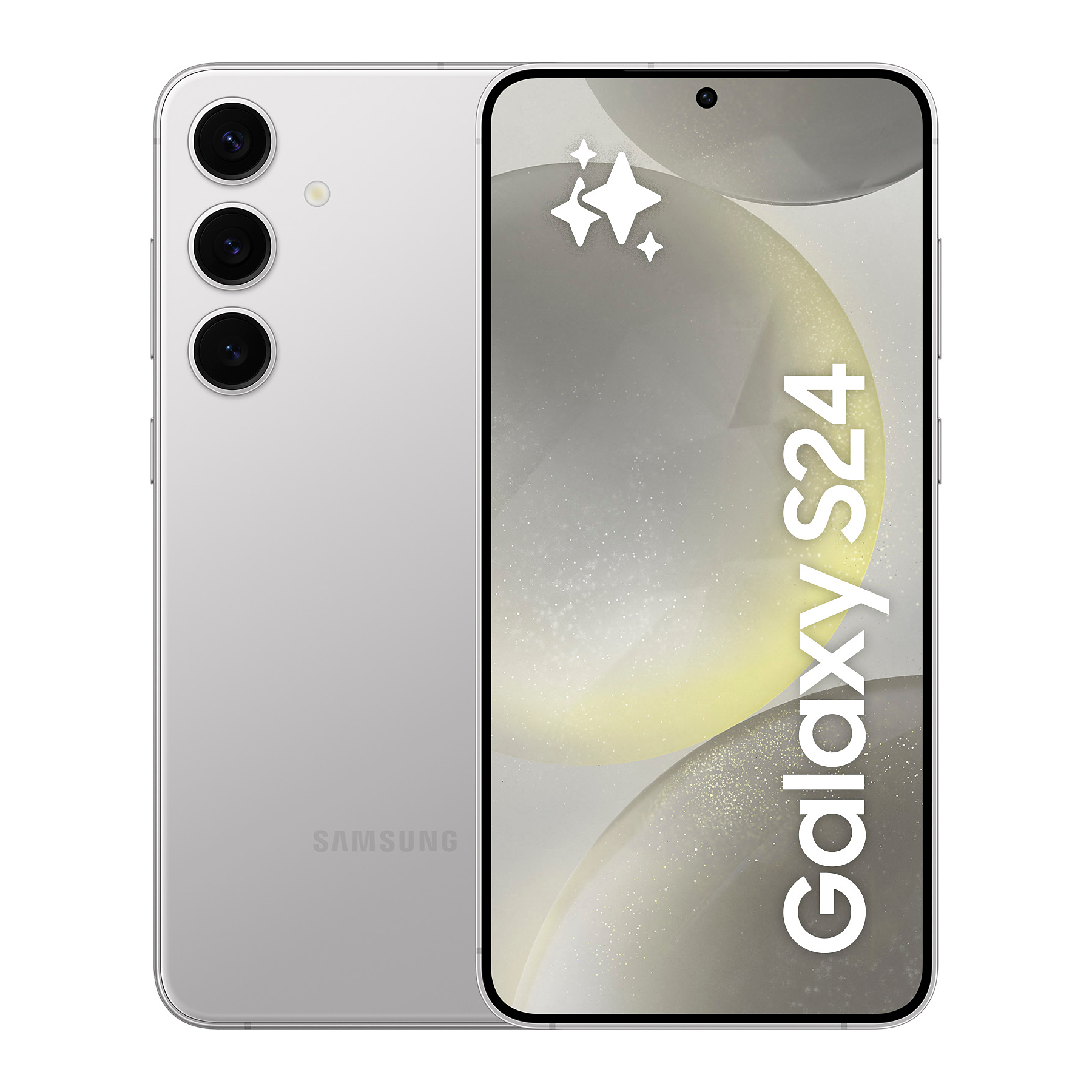 Image : Samsung GALAXY S24 128GO argent 5G Smartphone