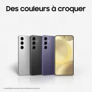 Image : Samsung GALAXY S24 128GO argent 5G Smartphone