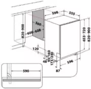 Image : INDESIT D2IHL326 Lave-vaiselle