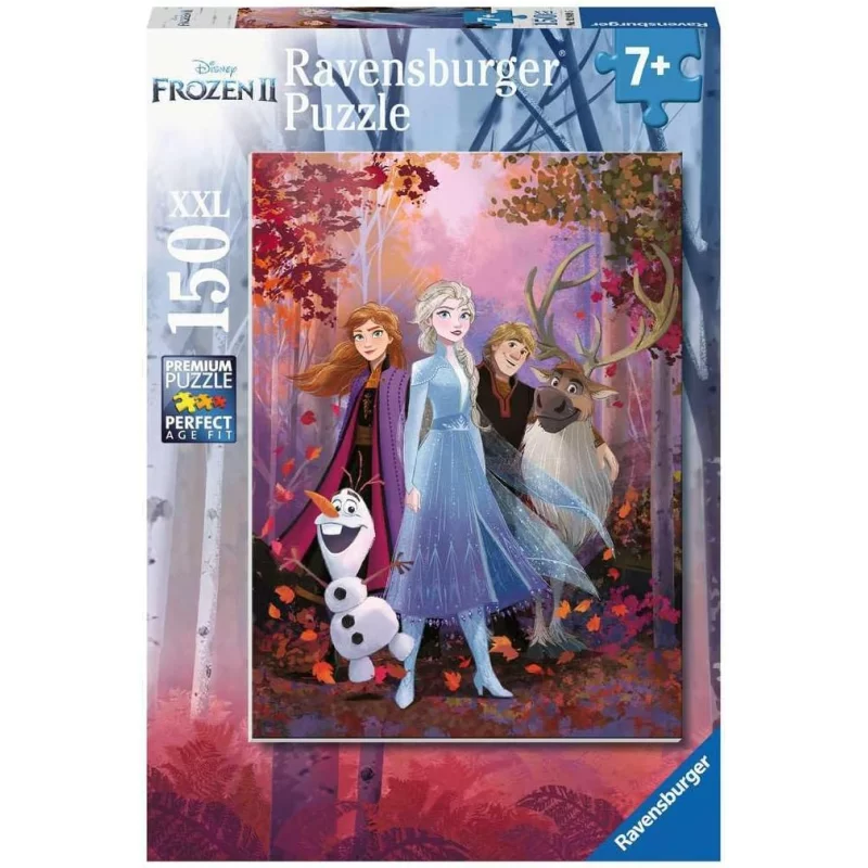 Image : Ravensburger Puzzle 150 p XXL - Une aventure fantastique - Disney La Reine des Neiges 2 - 12849