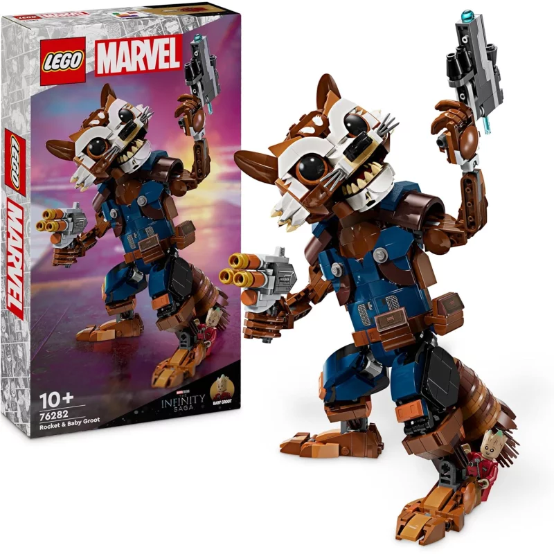 Image : LEGO 76282 Rocket et Bebe Groot Marvel