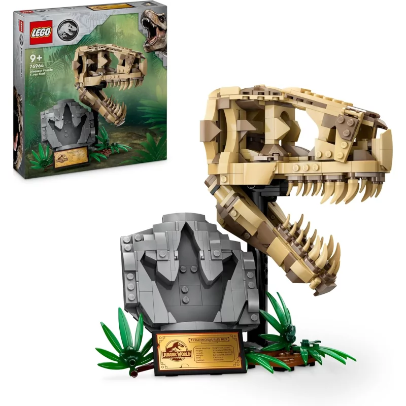 Image : LEGO 76964 Les fossiles de dinosaures: le crane du T. rex Jurassic World