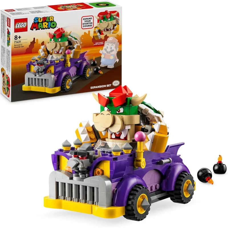 Image : LEGO 71431 Ensemble d'extension Bolide de Bowser Super Mario