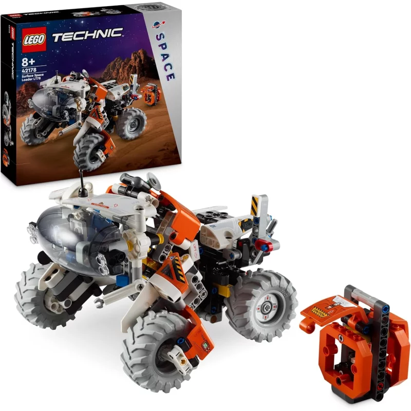 Image : LEGO 42178 La chargeuse spatiale de surface LT78 Technic