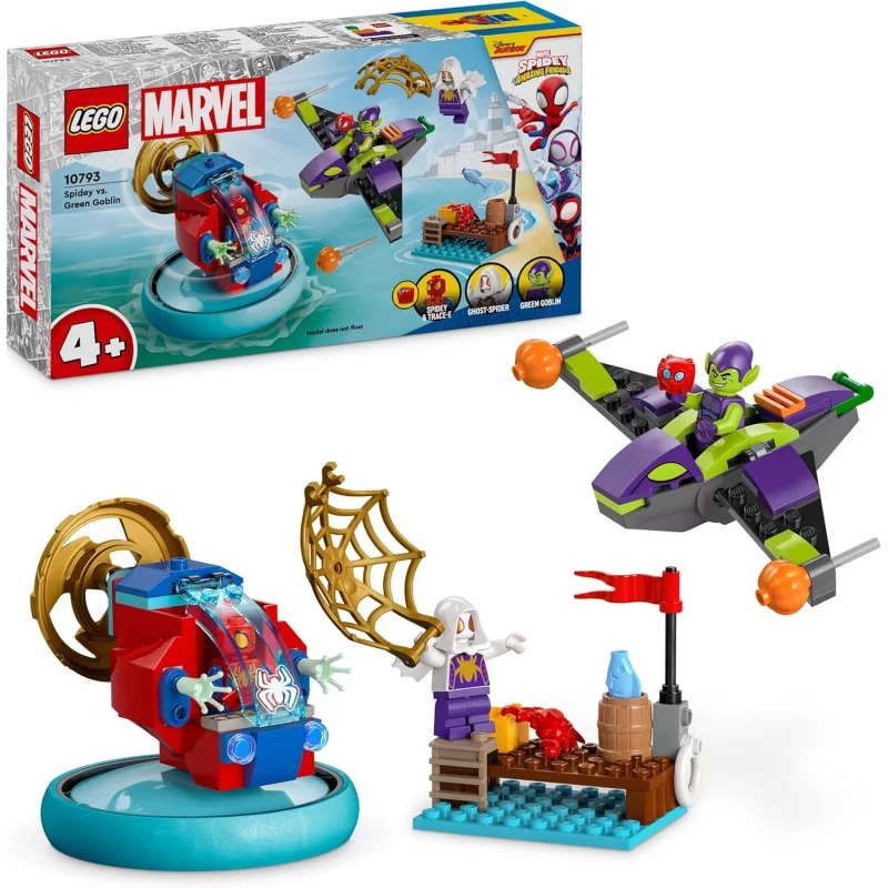 Image : LEGO 10793 Spidey contre Le Bouffon Vert Marvel